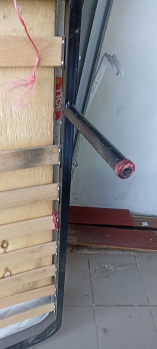 Каркас ліжка(Ламель)  з матрацом 160*200см.