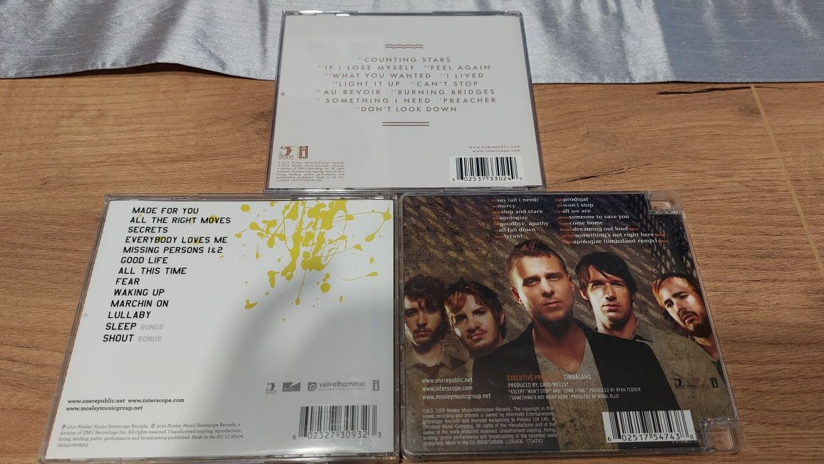 OneRepublic płyty CD