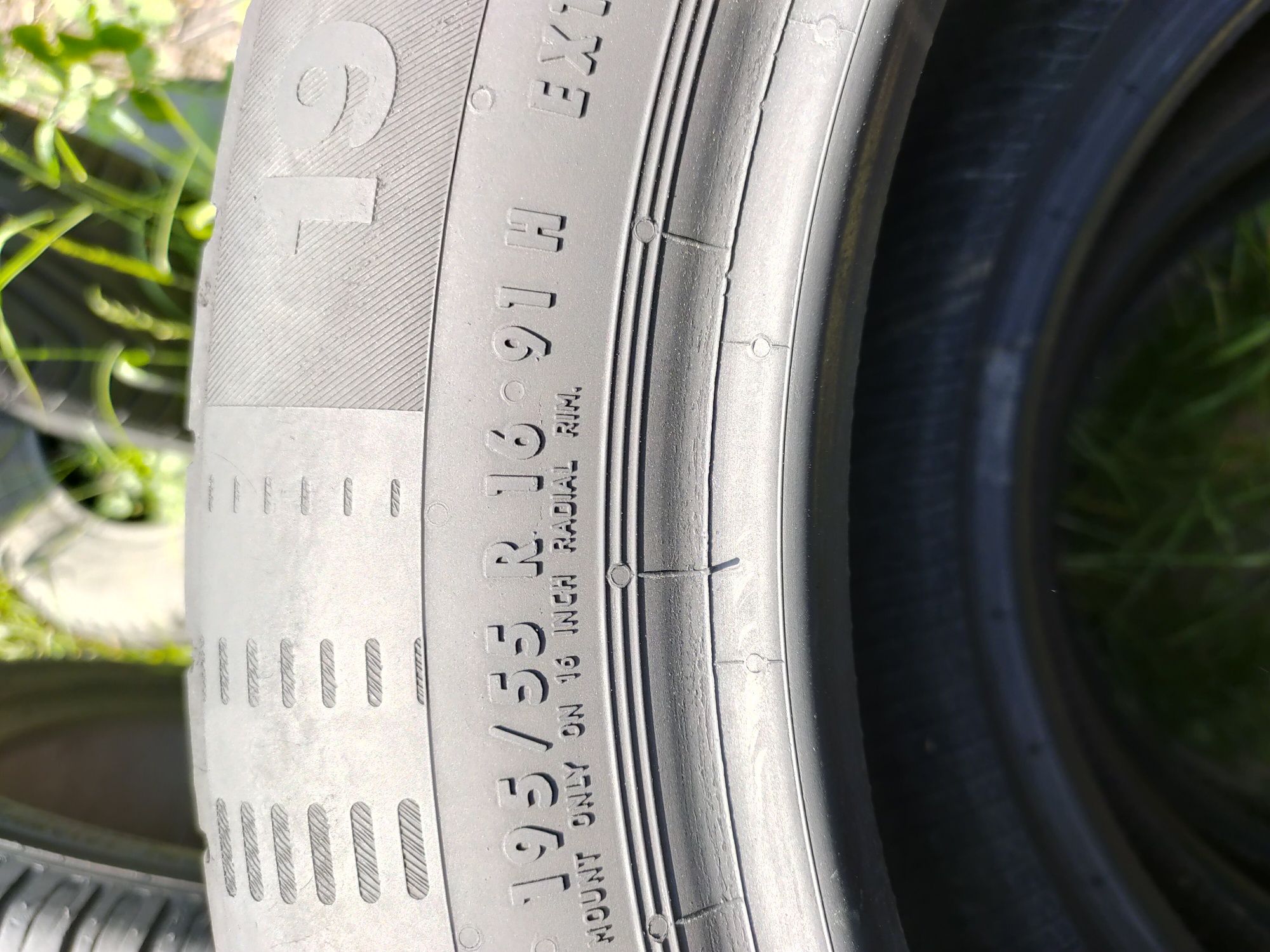 004 1x195/55R16 91H Continental EcoContact 5 2015r 6mm FAKTURA ADIGO