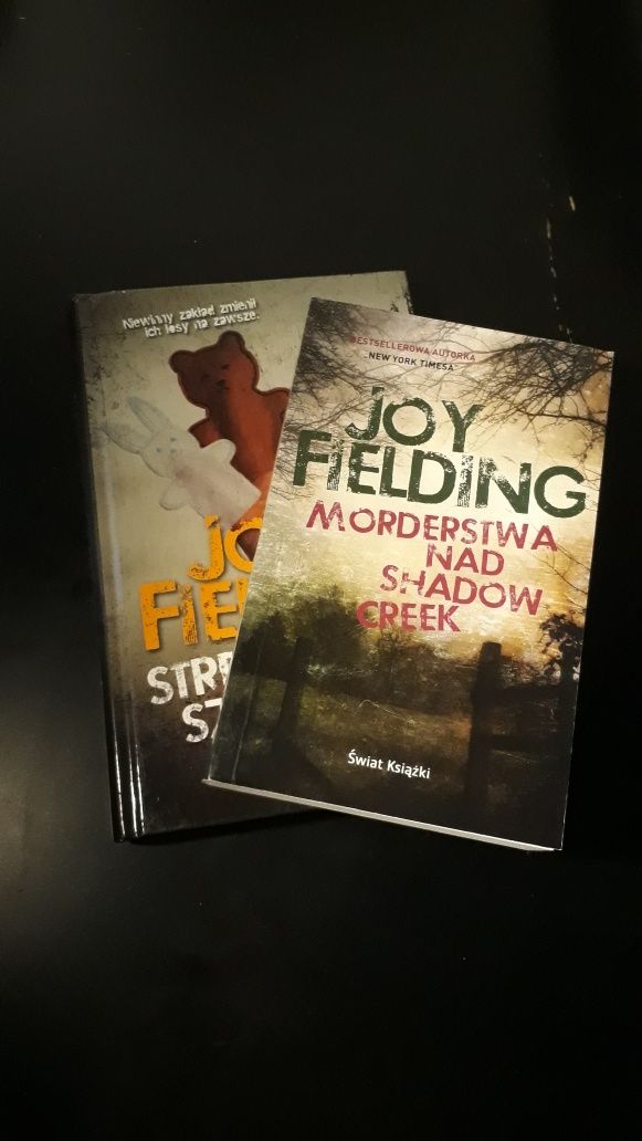 Joy Fielding "Strefa szaleństwa" "Morderstwa nad Shadow Creek" dwupak