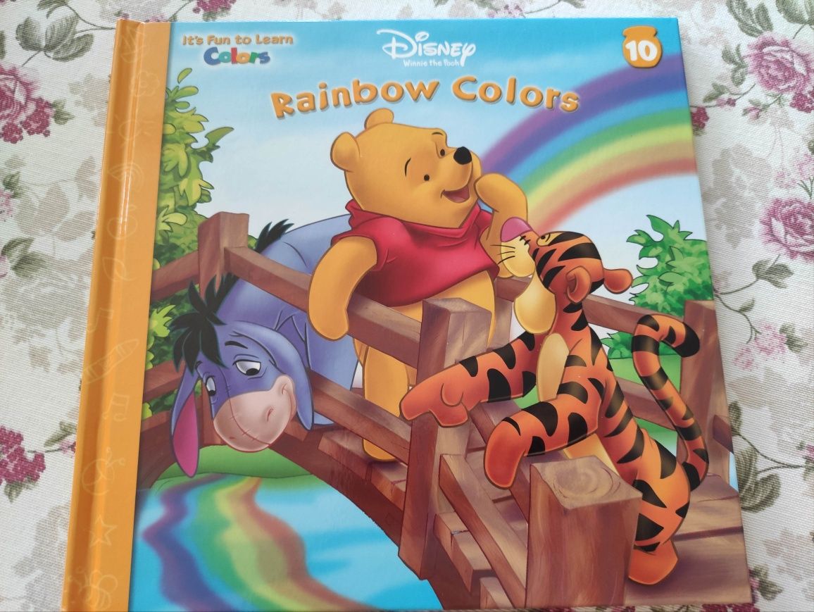 Winnie the Pooh Rainbow Colors Disney po angielsku