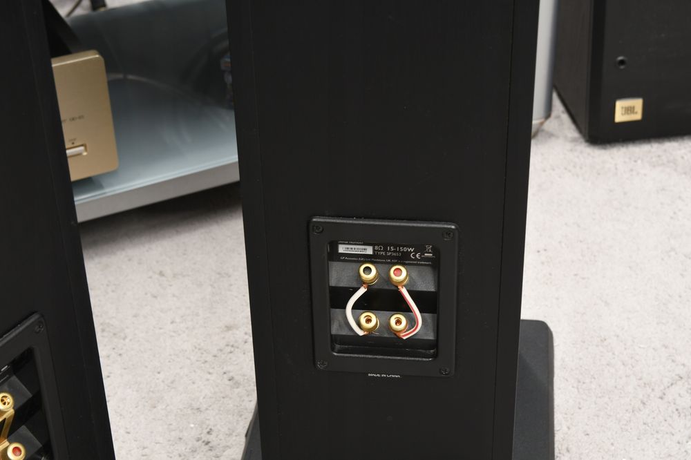 Kolumny podłogowe stereo KEF C7 Czarna para sprawna!