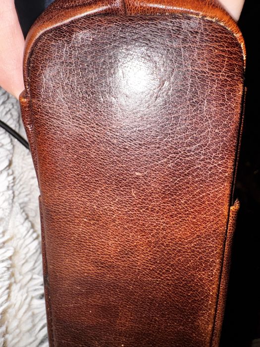 Brązowa torebka Reta skórzana vintage damska do ręki