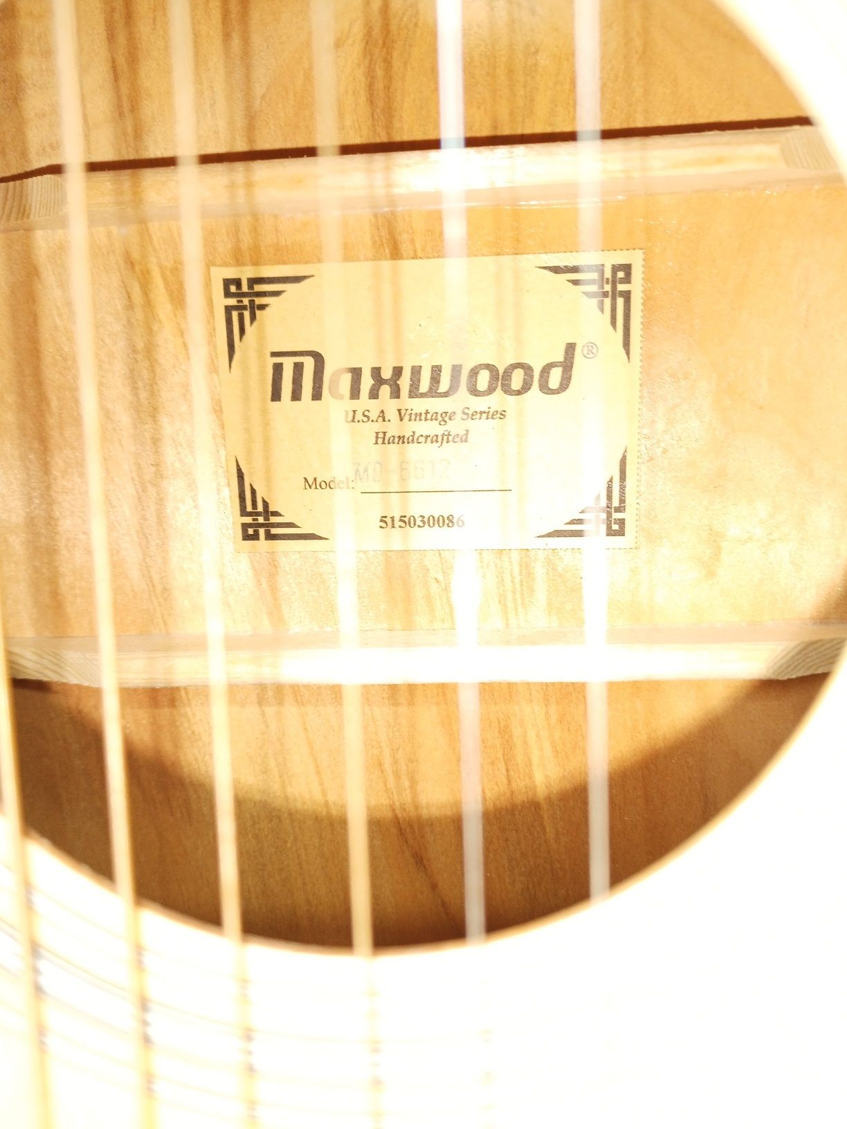 Гітара акустична нова, Maxwood