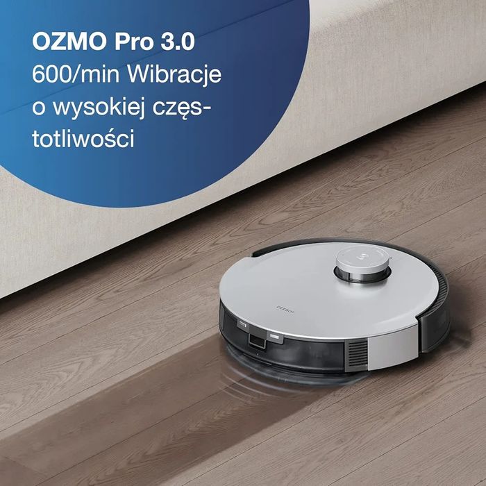 Ecovacs deebot x1 plus robot sprzątajacy ze stacją funkcja wycierania