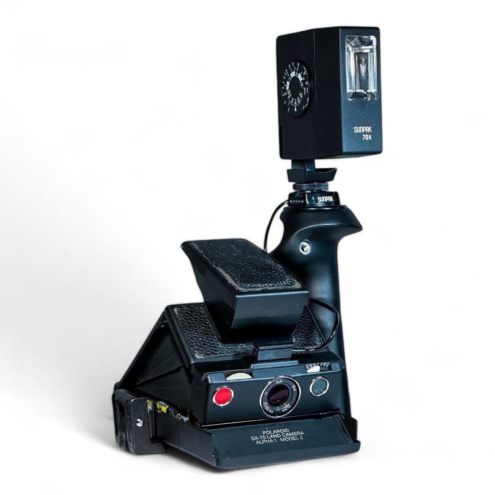 SUNPAK Uchwyt do Polaroid SX-70 oraz Flash Lampa 70K