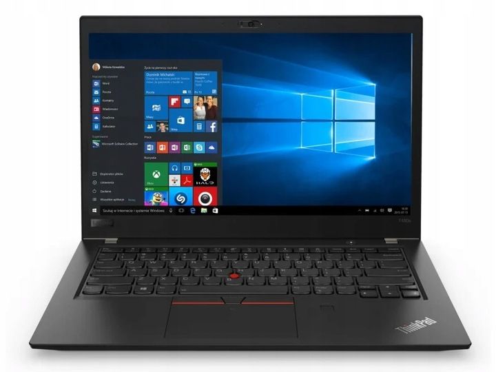 BIZNESOWY T480s ThinkPad Lenovo 14" FHD Intel i5-8gen 8GB 256SSD W11