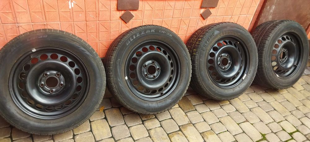 R16 Volkswagen-Seat-Audi A4-A6-Mersedes-Skoda-Резина 225-55 зима