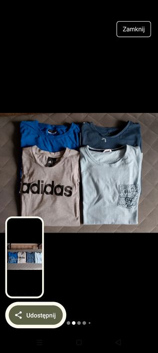 Koszulki męskie 5 szt