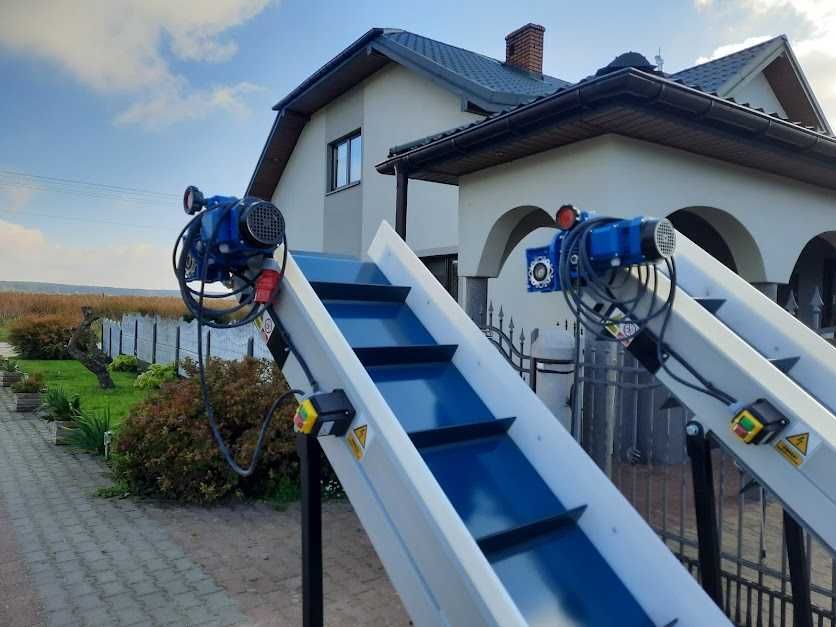 Przenośnik taśmowy, taśmociąg 2m x0,4m PRODUCENT