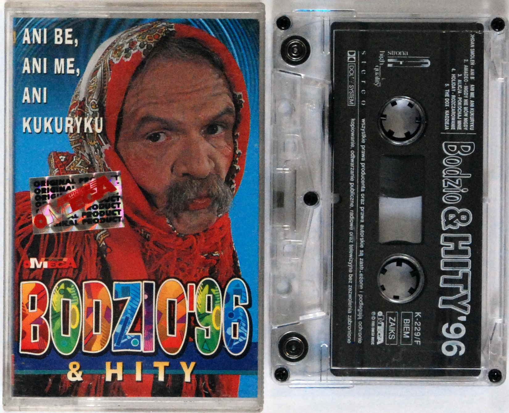 Bodzio '96 & Hity - Ani Be, Ani Me, Ani Kukuryku (MC) BDB