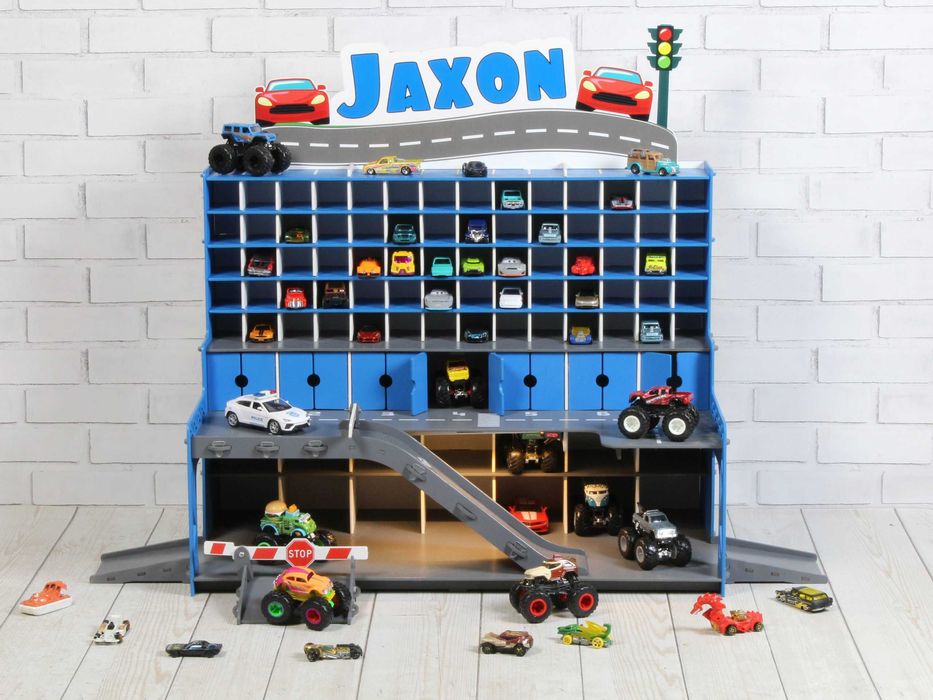 Garaż na autka w skali 1:64 i większe modele