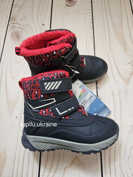 Lupilu 27,28 термо чоботи зимові дитячі черевики сапоги зимние