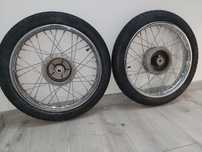 Kola kpl wsk125 po renowacji! WYCENTROWANE!