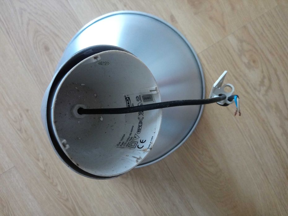 Candeeiro de teto inox