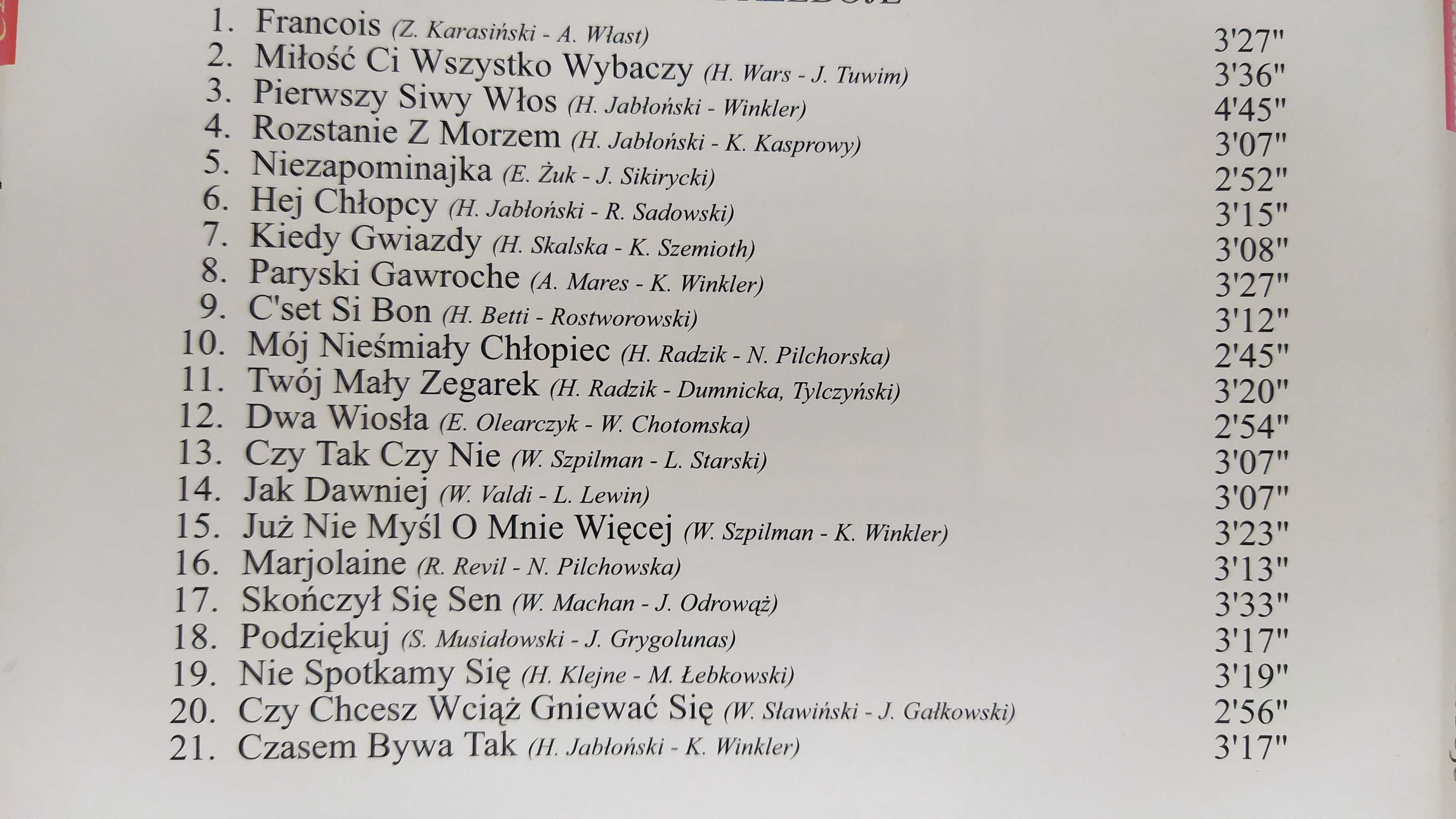Marta Mirska Złote Przeboje Andromeda Pierwszy siwy włos CD II