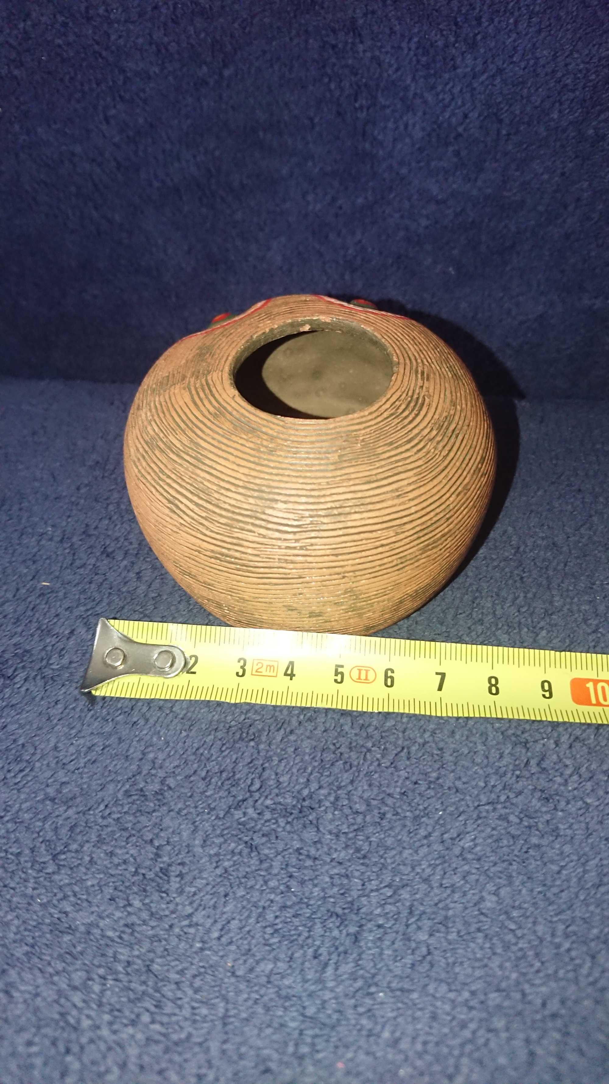 Stara ceramiczna pamiątka indiańska Ameryka USA