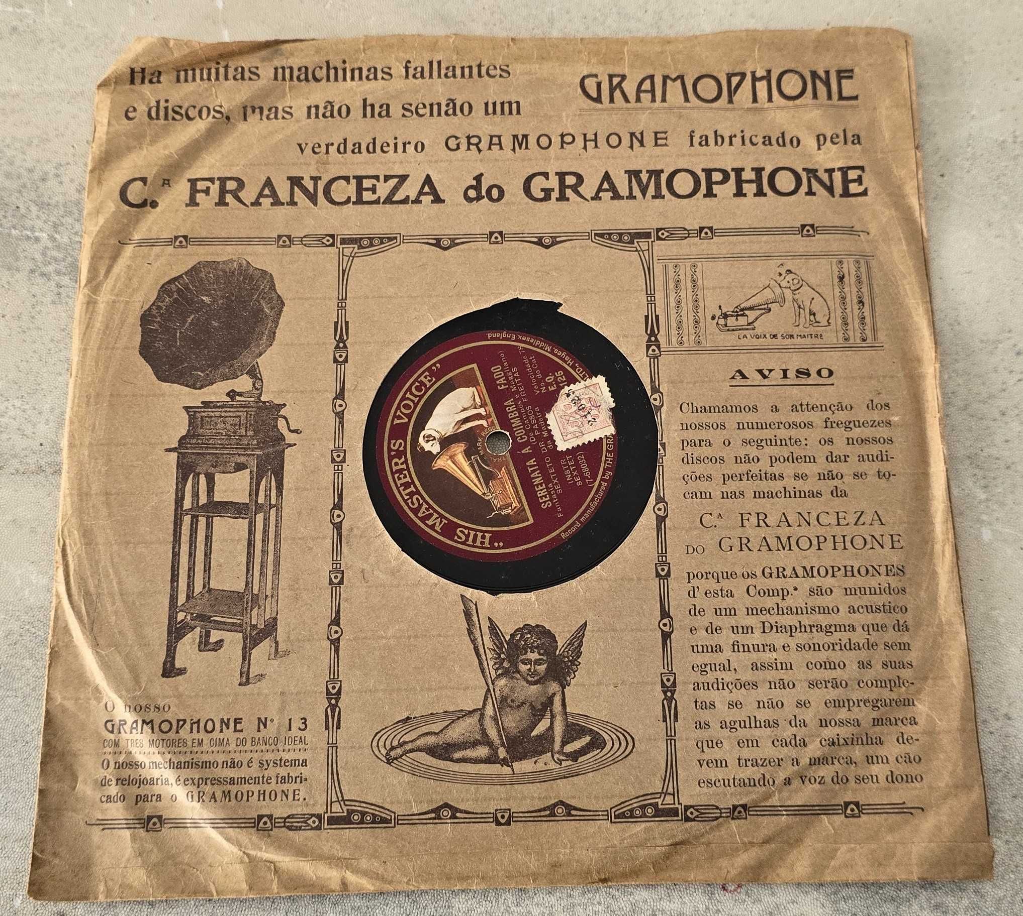 Disco para Gramofone ou Grafonola