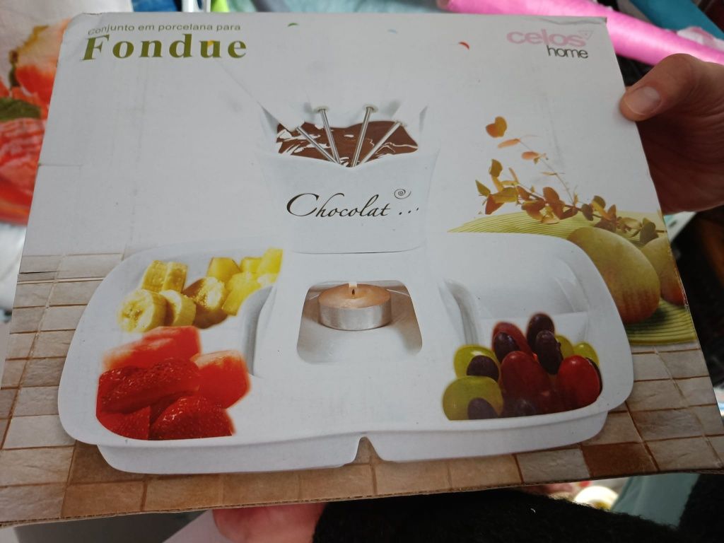 Fundue de chocolate novo
