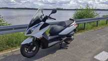 Skuter Kymco DOWNTOWN 300i ABS, Salon Polska, niski przebieg