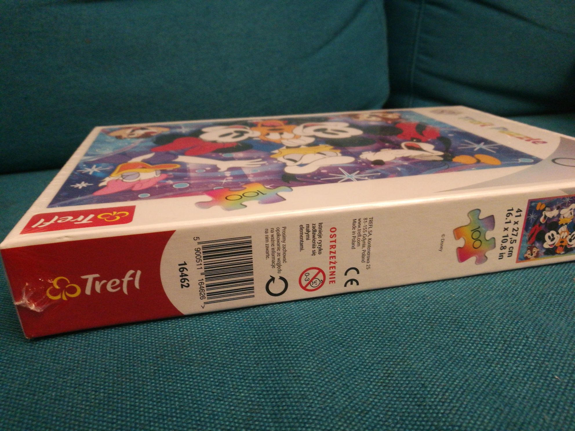 Trefl Puzzle 100el. W świecie Disney jest wesoło, nr 16462