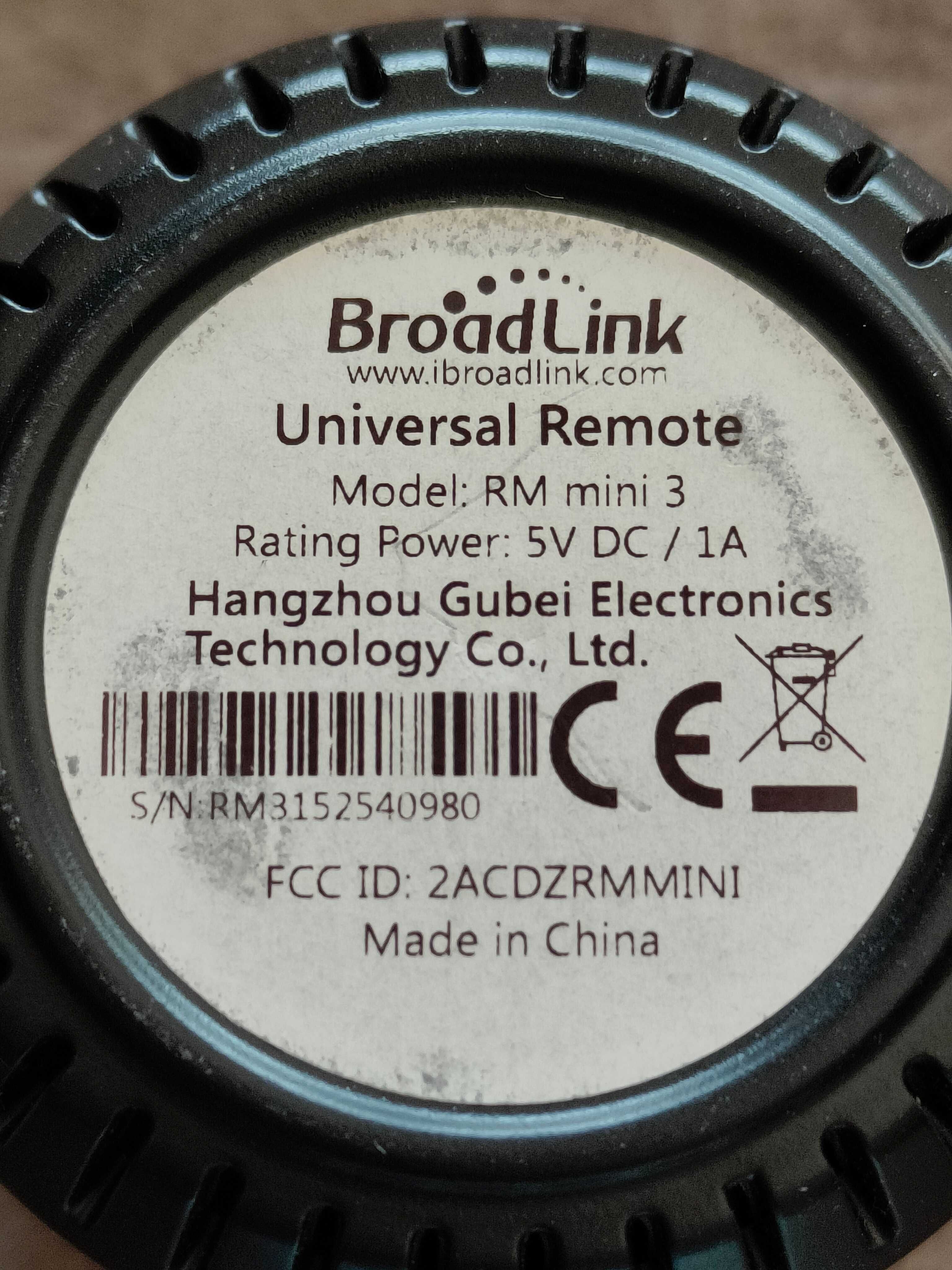 BroadLink Universal Remote RM Mini 3