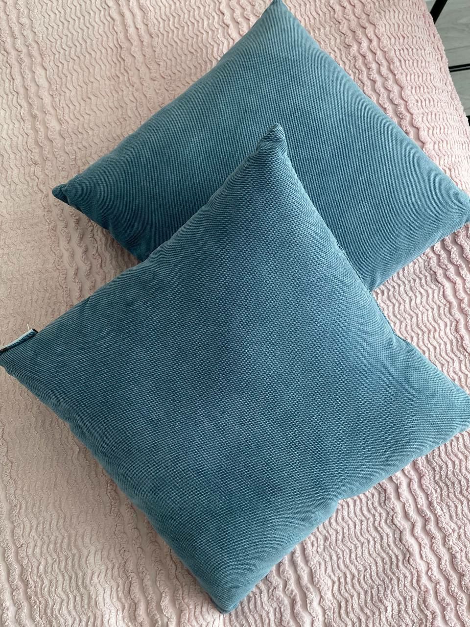 Подушки декоративные Венето синего цвета