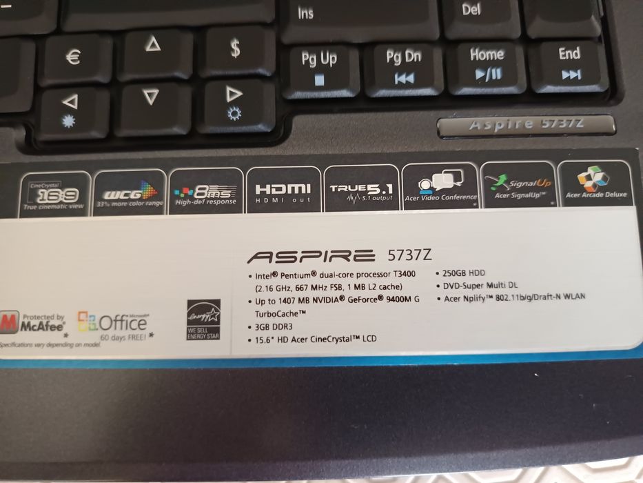 PC portátil ACER