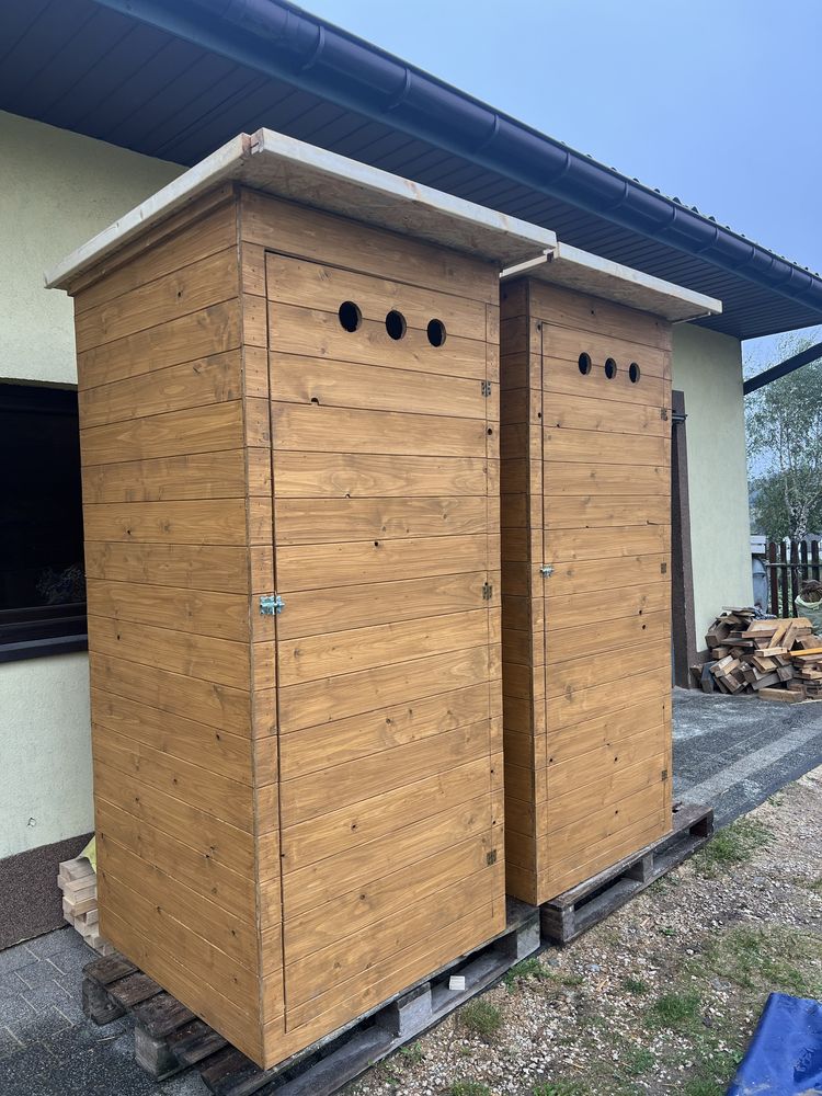 Kibel WC drewniany