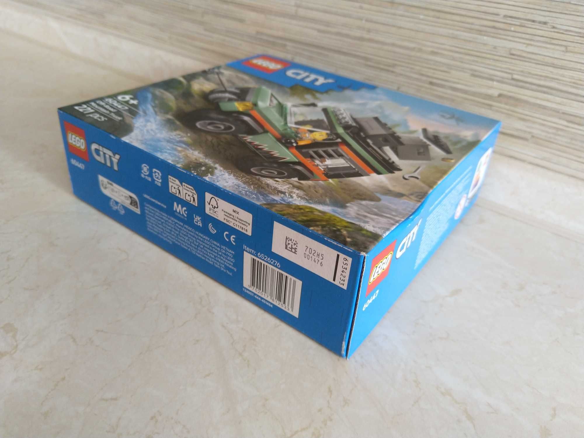 NOWE Klocki 60447 LEGO City Górska Ciężarówka Terenowa 4x4
