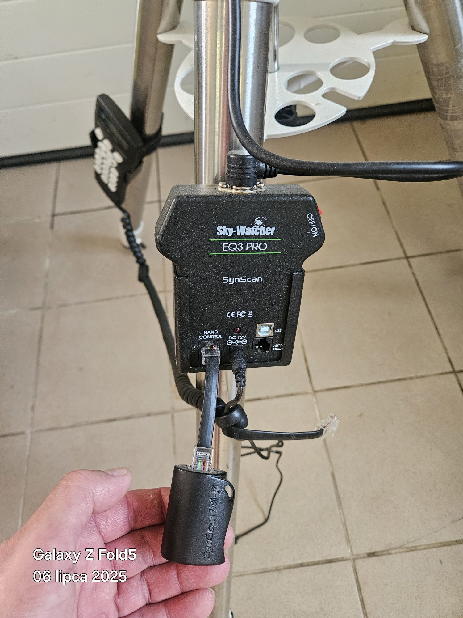 Teleskop zestaw kamera aparat Sky watcher 150P eq3 SynScan