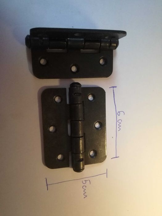 Zawiasy 5cm/6cm Nowe