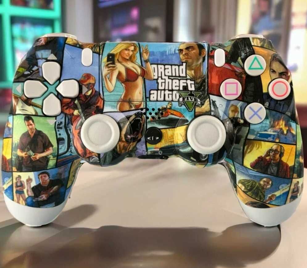 джойстик gta бездротовий ps4 геймпад пс4 джостик гта дуалшок вібрація