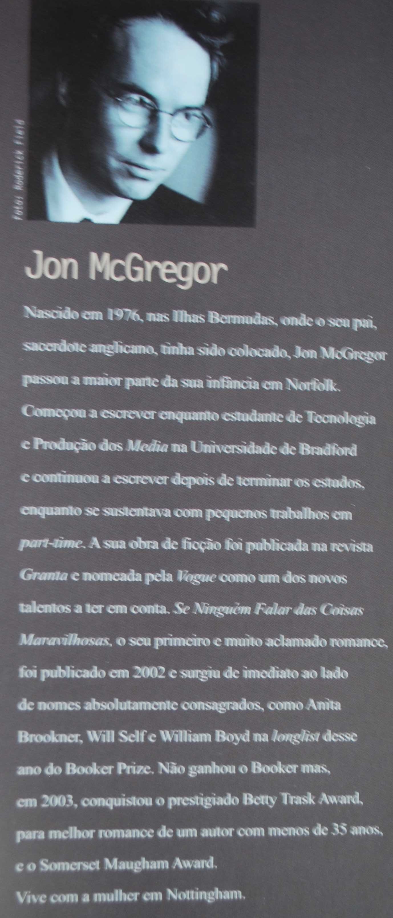 Se Ninguém Falar das Coisas Maravilhosas de John McGregor