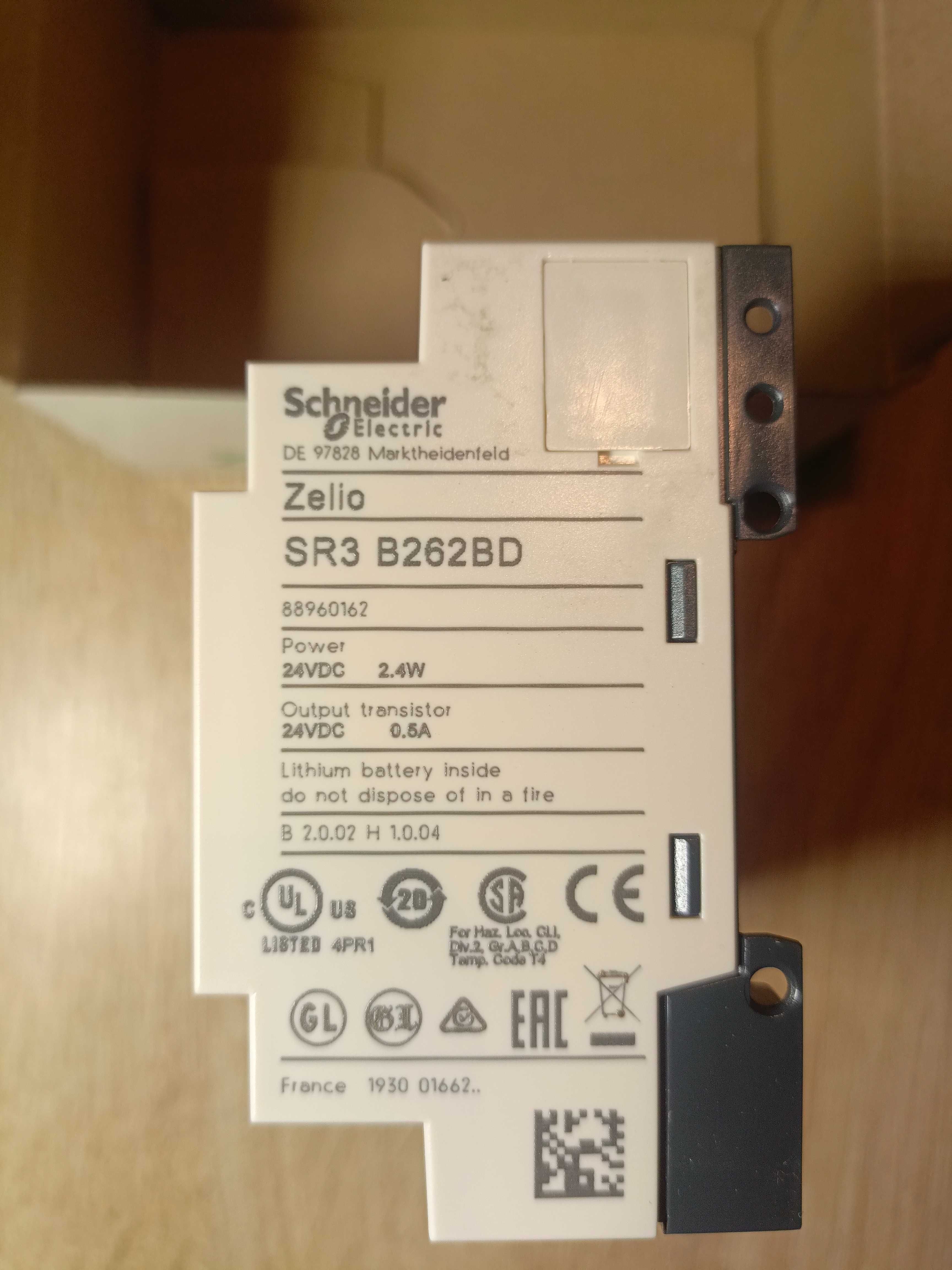 Przekażnik programowalny Zelio SR3B262BD Schneider Electric