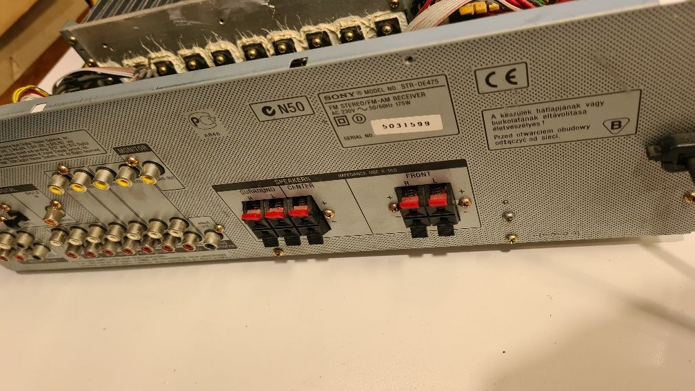 Amplituner Sony STR-DE475 uszkodzony