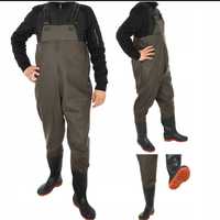 Wodery spodniobuty spodnie wędkarskie rozmiar 42-46