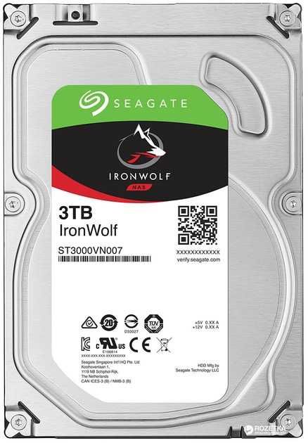 (~83$) Жорсткий диск Seagate IronWolf 3TB (тести)
