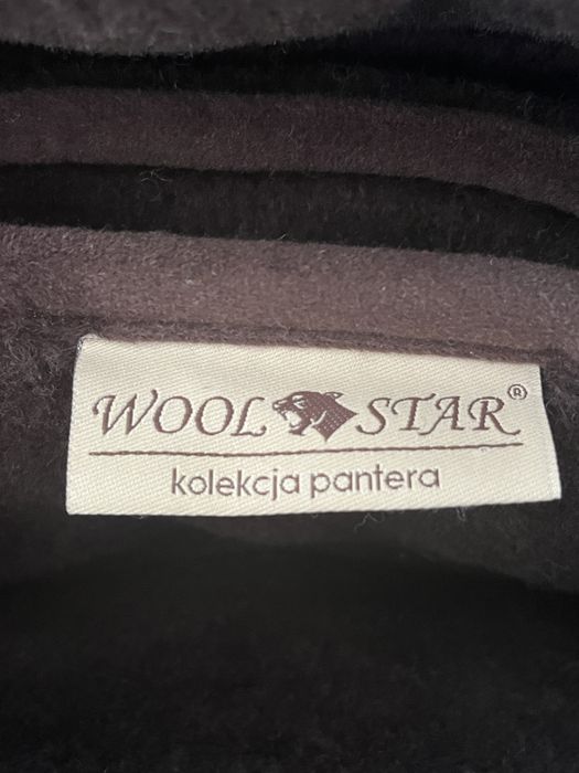 Kołdra/podkład wełniany Woolstar kolekcja pantera camel 90x200