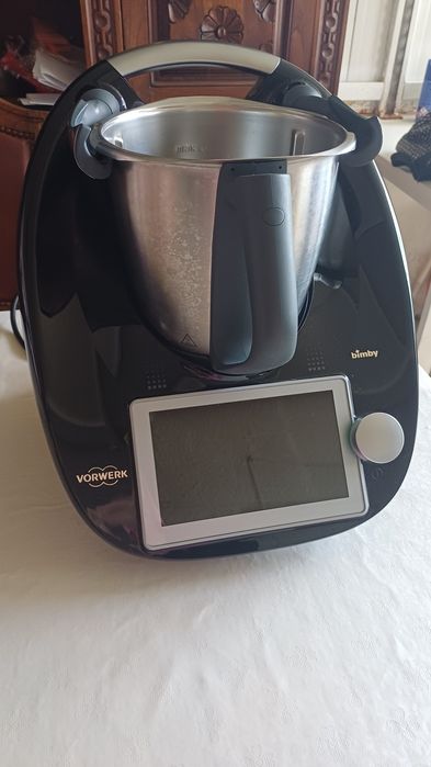 Bimby TM6 Black Noir + Mandolina + Saco de Transporte