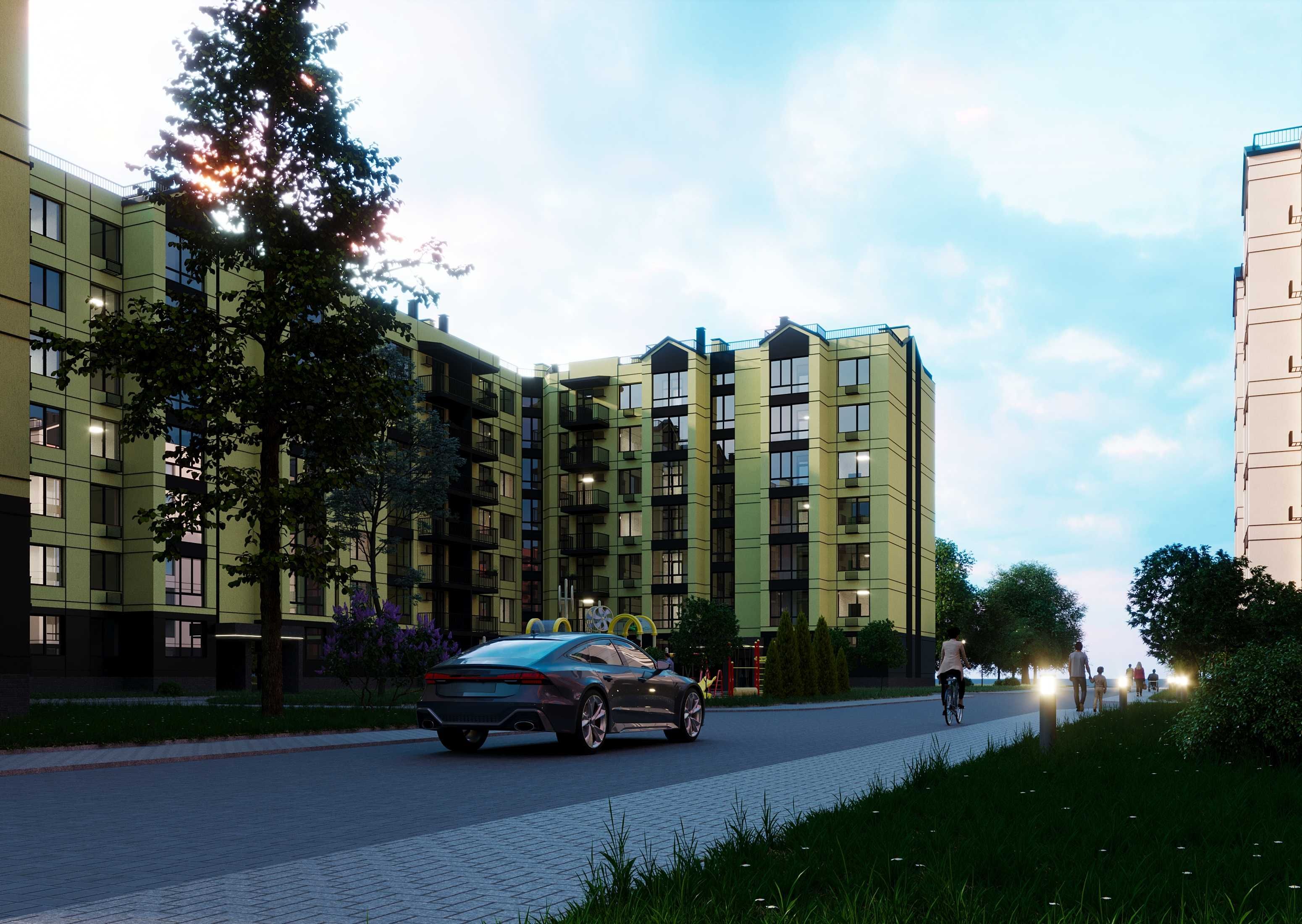 ПРОСТОРА 2к двокімнатна квартира-розпашонка 64,46 м² Європейські Липки