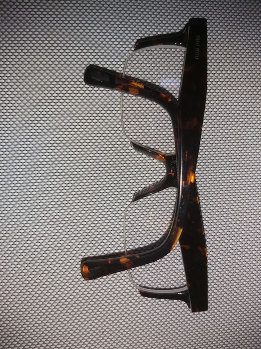 Okulary korekcyjne Miu Miu oprawki ciemne