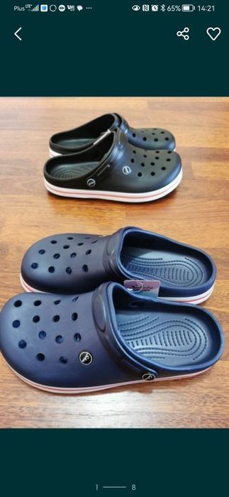 Klapki Męskie Typu Kroksy Lekkie Wygodne