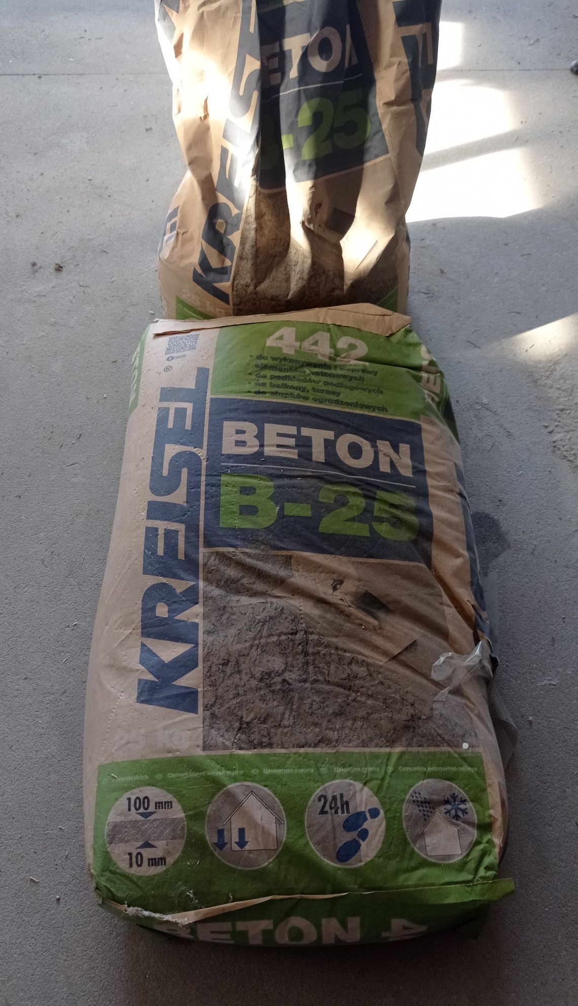 Beton B-25 Kreisel 25kg