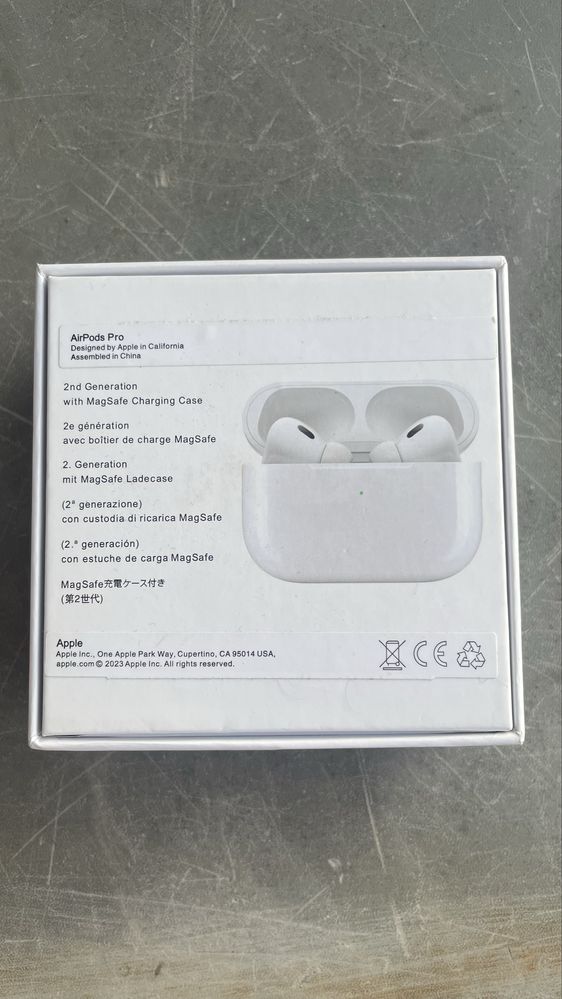 AirPods Pro 2gen com caixa e acessórios – ótimo estado