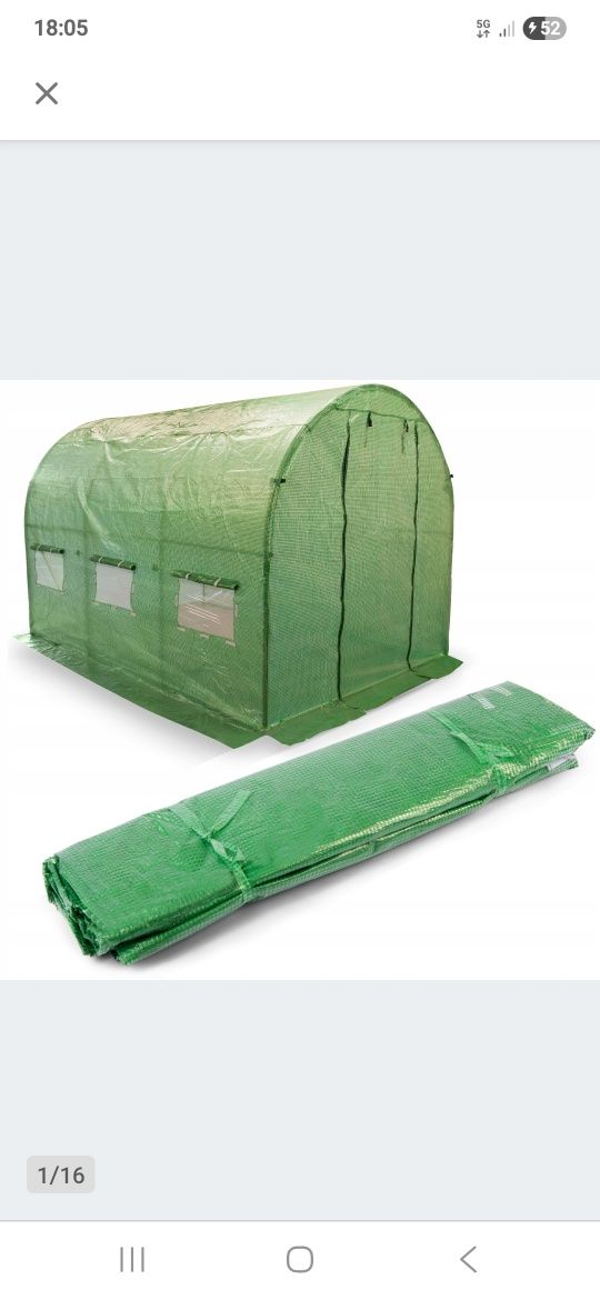 Sprzedam nowy tunel ogrodowy 2 x 3