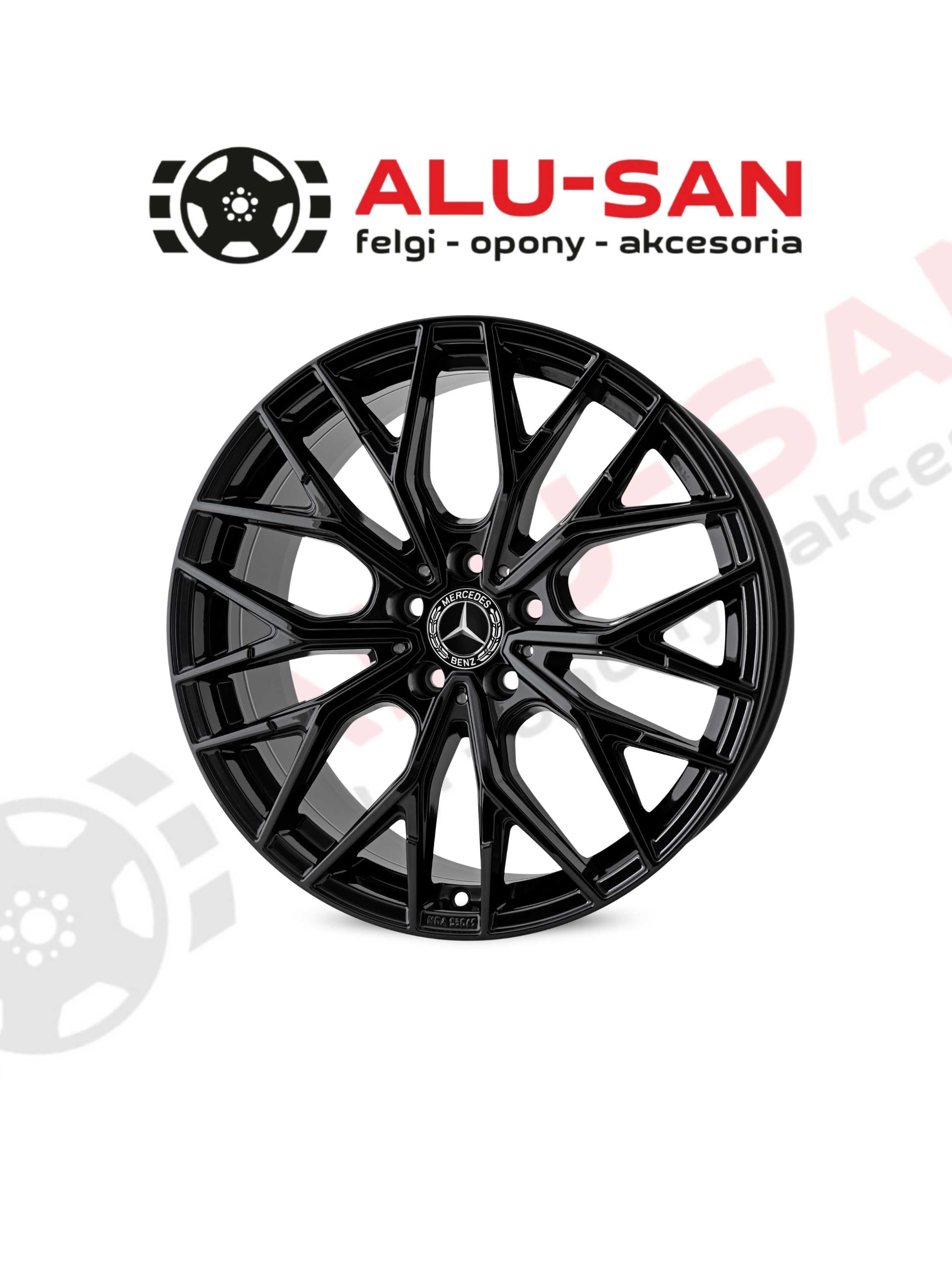 Nowe Alufelgi 18" MERCEDES C-KLASSE W204 W205 W206 5x112 Czarny Połysk