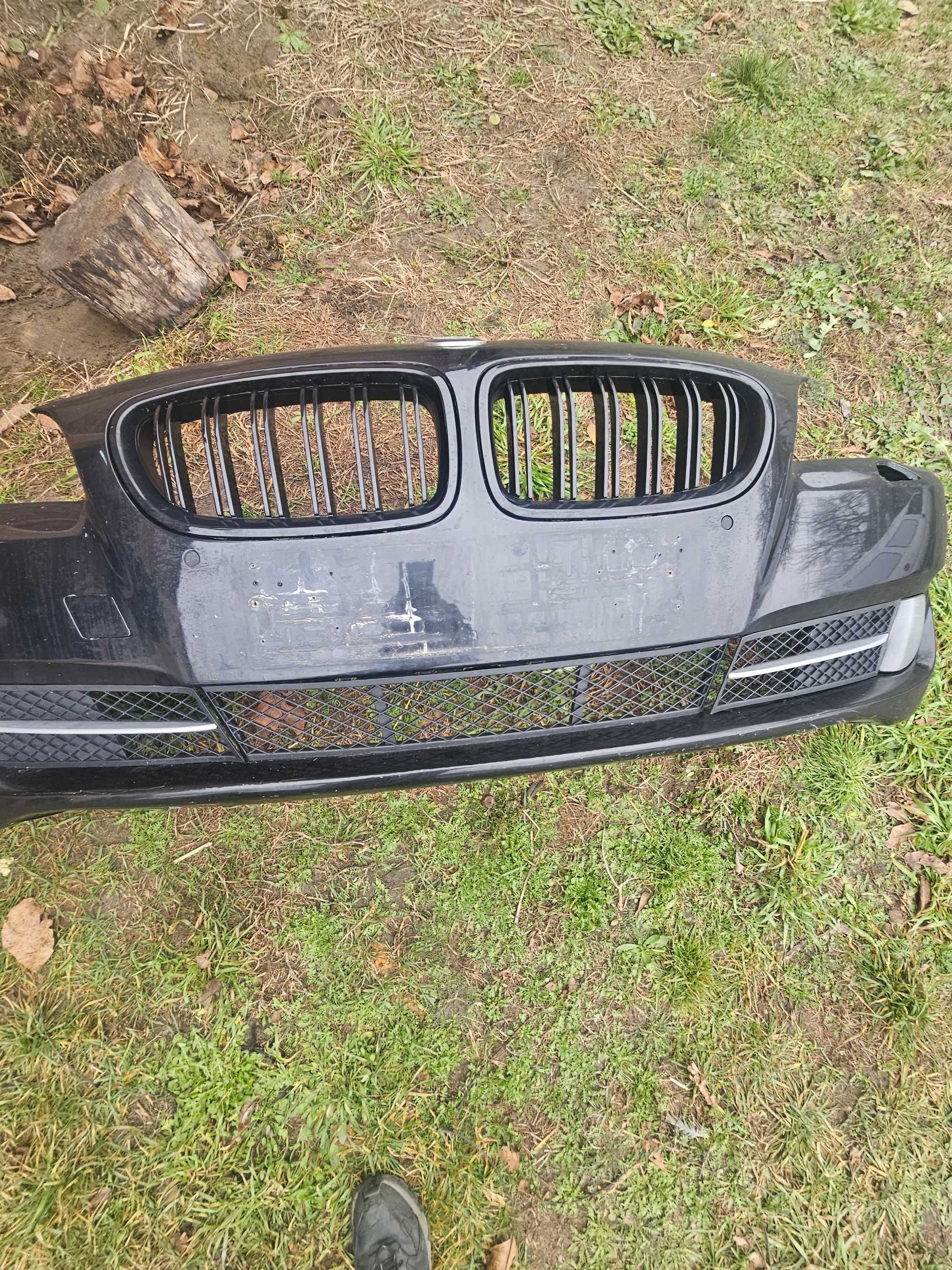 Zderzak Przód Przedni Kompletny BMW F10 F11 475 Black Sapphire Części