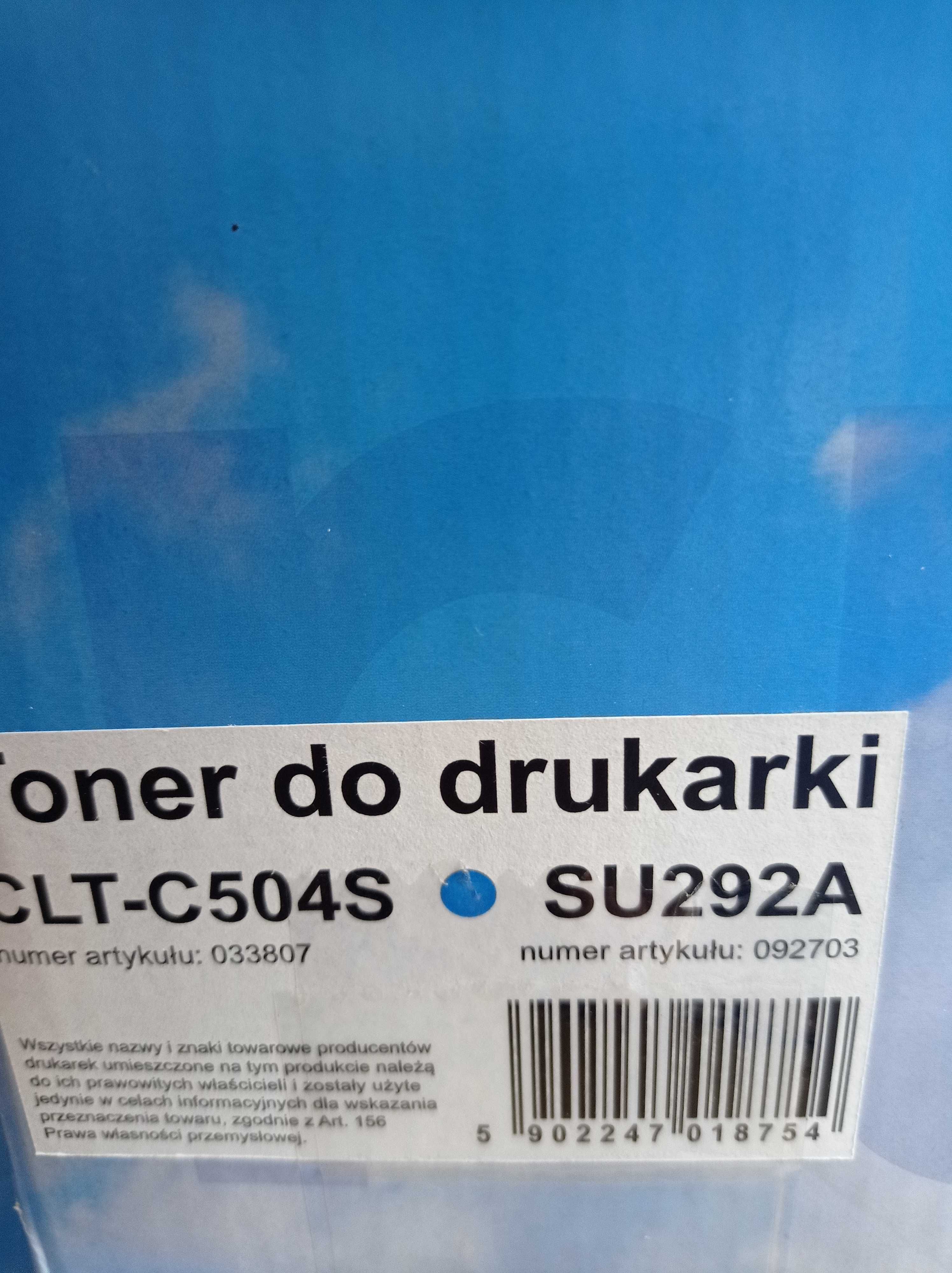 Tonery do Samsung CLT-C504S (HP SU 292A) niebieski, czerwony, żółty