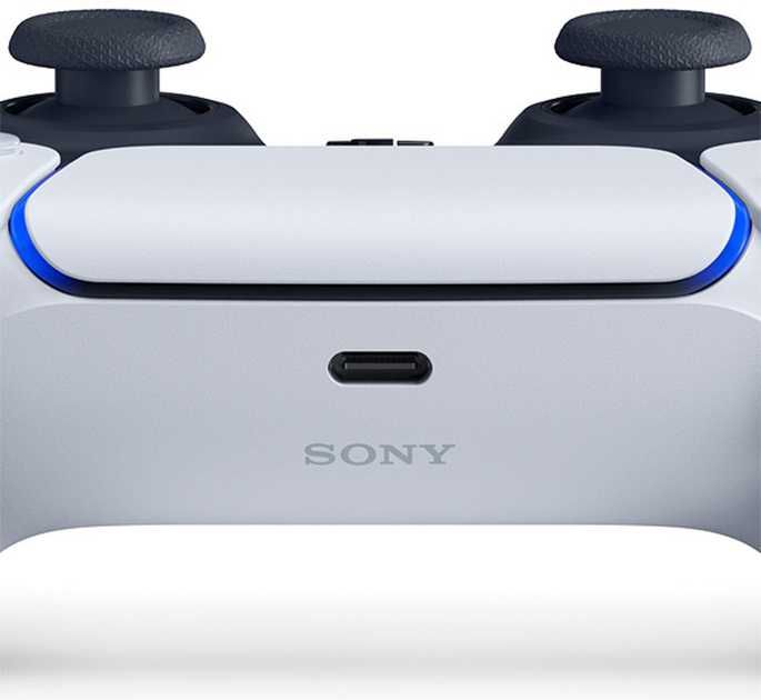 Бездротовий геймпад Sony PlayStation Dualsense White PS5/PS5 Pro